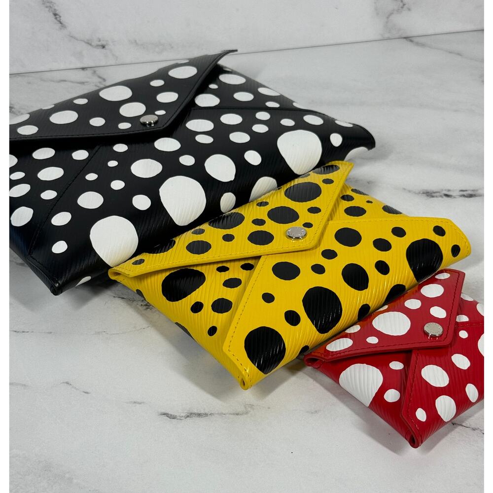 Louis Vuitton x Yayoi Kusama 2023 Infinity Dots Leather Kirigami Pochette Set - Picture 5 of 11